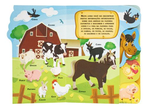 Livro Espie E Aprenda: Fazenda Todolivro Crianças Filhos