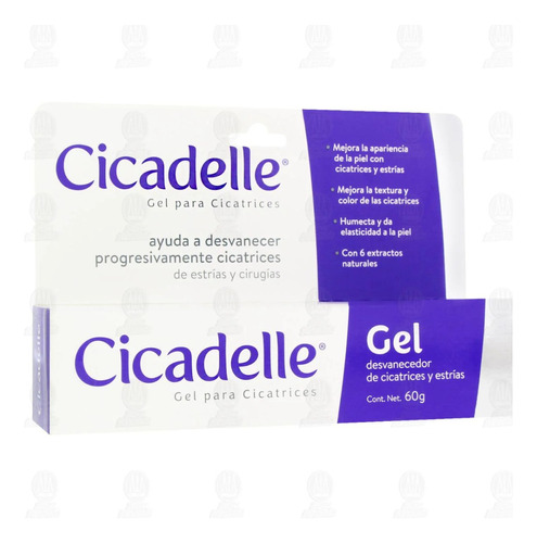 Gel Cicadelle Desvanecedor De Cicatrices 60g Momento De Aplicación Día/noche Tipo De Piel Mixta