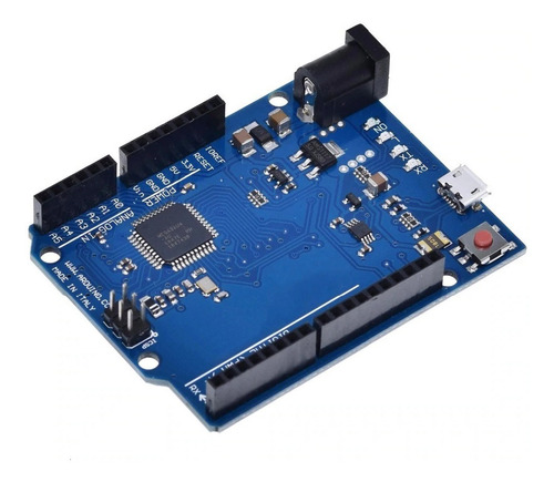 Compativel Arduíno Leonardo R3 Rev3 Atmega32u4 + Cabo Usb
