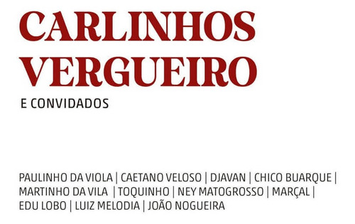 Cd Carlinhos Vergueiro Original Lacrado 