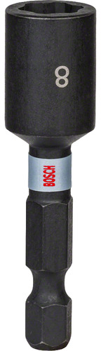 Punta Para Tuercas 8 X 50mm Zanco 1/4 Bosch 2608522351