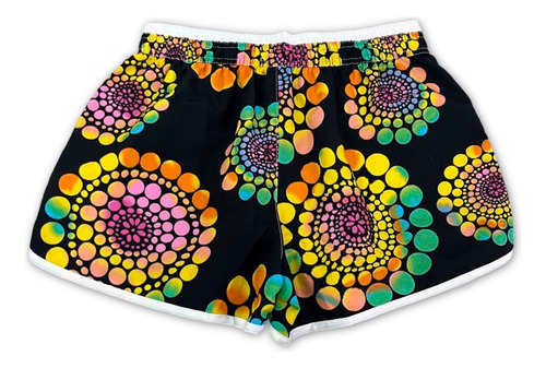 Short De Playa Con Bolsas Para Mujer Secado Rápido