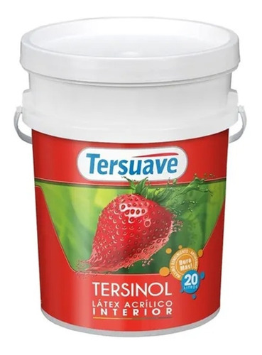 Tersinol Látex Acrílico Tersuave Interior Antihongo Bco 20lt