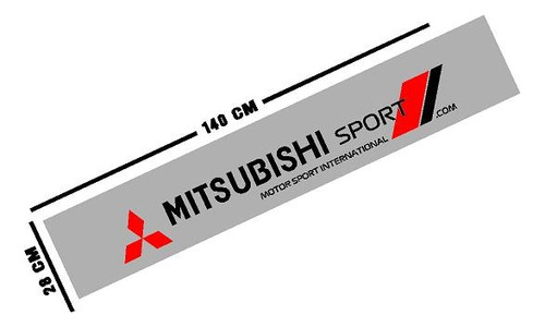 Sombrilla Adhesiva Parabrisas Mitsubishi 