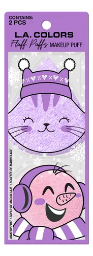 Set 2 Esponjas Maquillaje Fluff Puffs L.a Colors