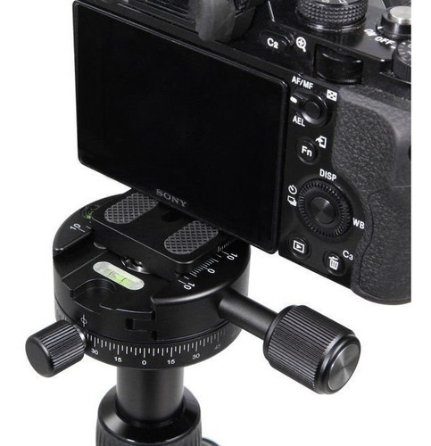 Imagen 10 de 10 de Cabezal Panorámico 360 Quick Release Camara Dsrl Dv X64