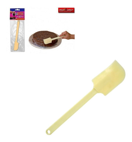 Espátula Pão Duro Grande De Silicone Raspa Sobras Bolos