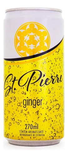 Água Tônica Ginger Saint Pierre Lata 270ml