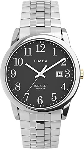 Timex Reloj Easy Reader Para Hombre De Ajuste Perfecto De