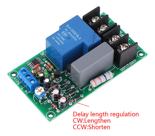 Módulo De Retardo Time Relay 220vac Rd1032-30s Ajustable