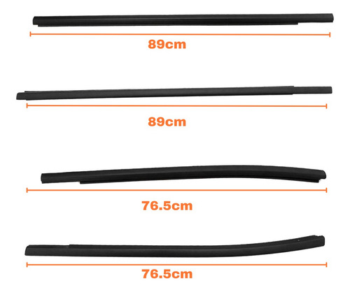 4 Cañuelas Externas Ford Ranger 4pts 2019 20 21 2022 Oem