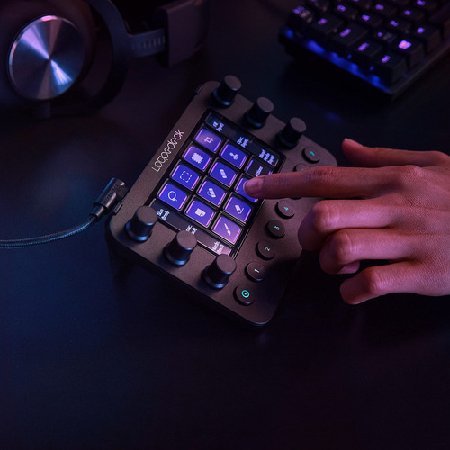 Consola Personalizada Loupedeck Live Para Transmisión En Viv