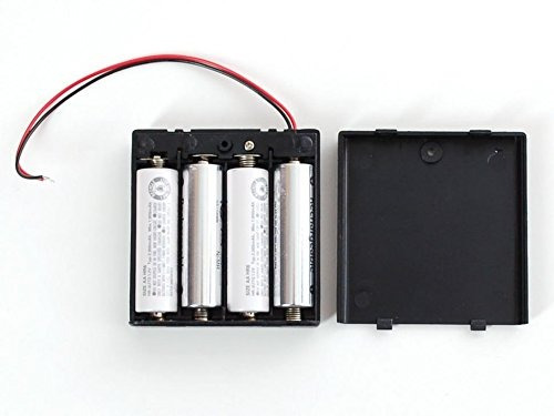 Adafruit 4 X Aa Battery Holder With On/off Switch