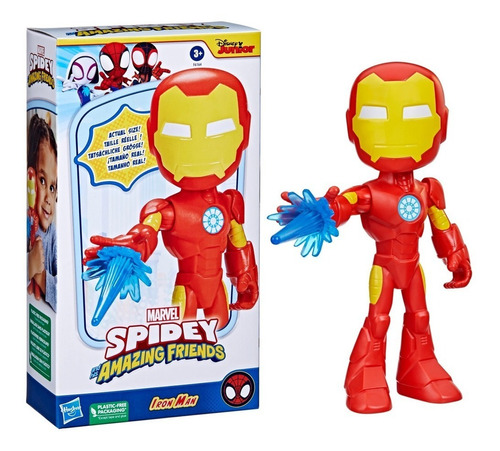 Muñeco Marvel Spidey Y Sus Sorprendentes Amigos, Iron Man 3+