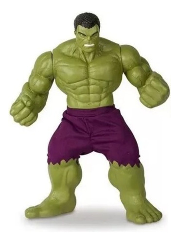 Boneco Hulk Grande 50cm Articulad Vingadores Avengers Marvel