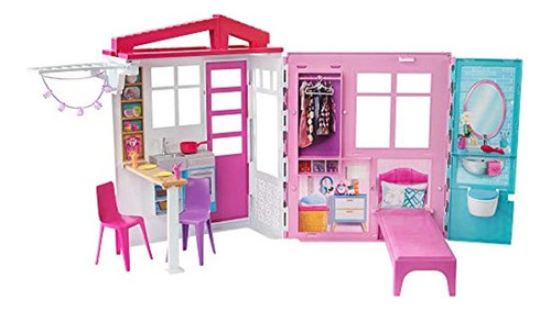 Juego De Casa De Muñecas Barbie, Multicolor