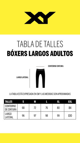 Imagen 4 de 5 de Boxer / Calzoncillo Largo De Algodón Con Lycra Xy Cromosoma
