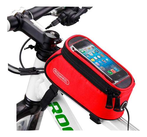 Bolso Bicicleta Porta Celular Tela Reforzada Impermeable