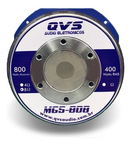 Imagem 4 de 5 de Mid Bass Qvs 8 400rms Medio Grave | 8mgs4004 Ohms