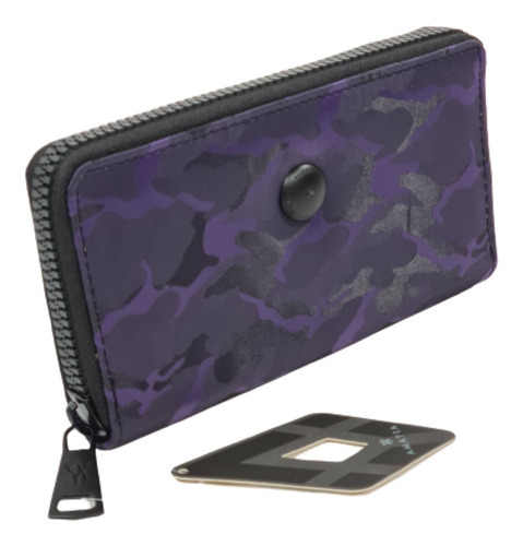 Billetera Fichero Mujer Amayra Camuflada Moderna Moda 41