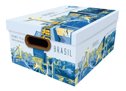 Caja para guardar fotos, documentos, libros y organizar | Casa Cor Brasil