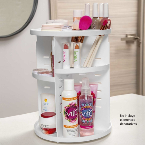 Imagen 2 de 3 de Organizador Cosméticos Giratorio - Unidad a $75900