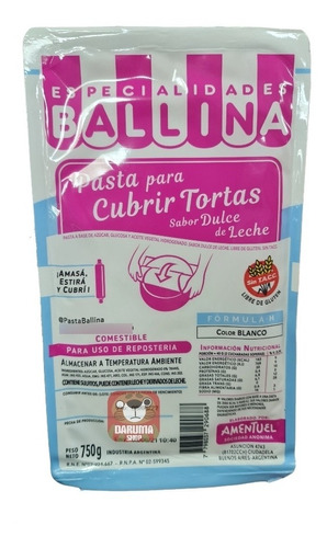 Imagen 1 de 6 de Pasta Ballina Formula H P/tortas Anti Humedad 750gr Belgrano