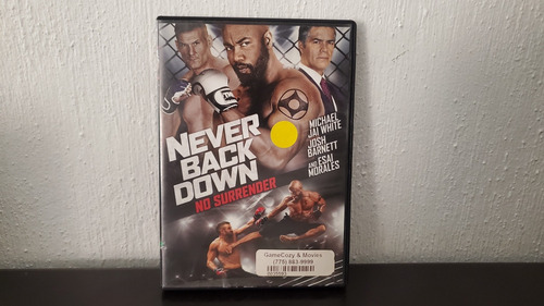 Never Back Down No Surrender Jamas Rendirse 3 Dvd Import (Usado)