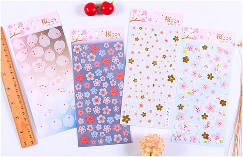 Stickers Pack Sakura X4