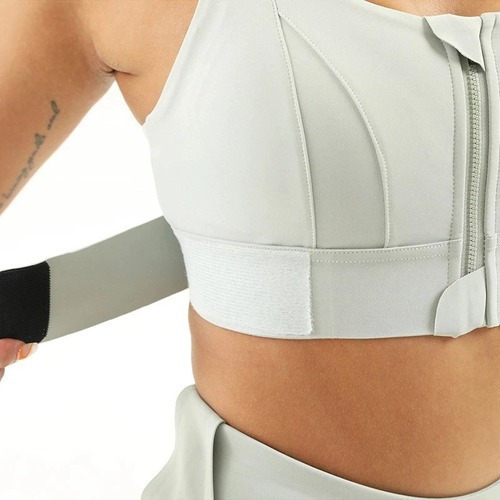 Top Fitness Fashion/ Para Academia Frente Dupla, 2 Unidades