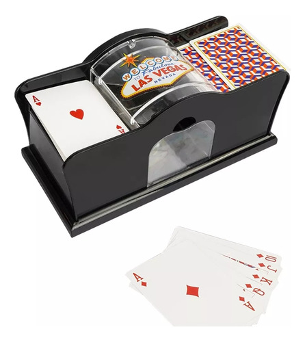 Barajador Manual De Cartas De Póquer, 1-2 Mazos, Casino