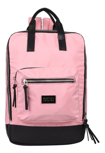 Mochila Omnium Agarrate Catalina Color Rosa