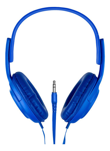 Mitzu Mh-5029 - Audífonos Diadema Con Aislante Ergonómicos - Color Azul