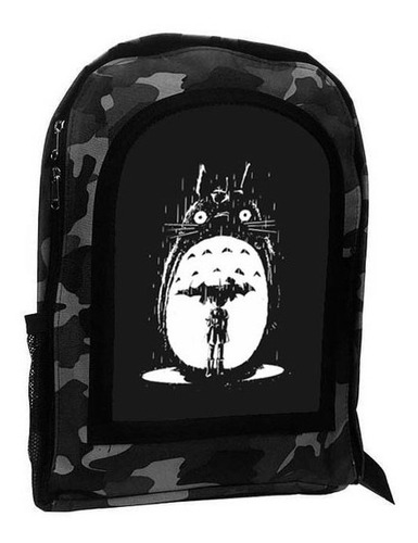 Mochila Camuflada Totoro A155