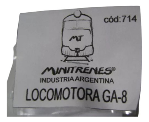 Nico Loco G.m Ga 8 Gral Motors Kit Fibrofacil H0 (mnl 13)