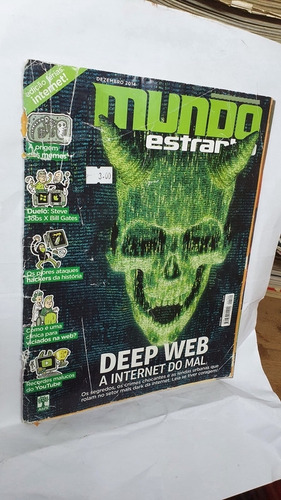 Revista Mundo Estranho Nº160 - Deep Web - A Internet Do Mal (Usado)