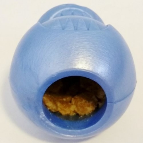 Mordedor Recheável Monstrinho Azul/verde P