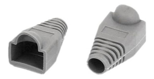 Bota O Protector De Conector Rj45 Gris 50 Unidades Capuchon