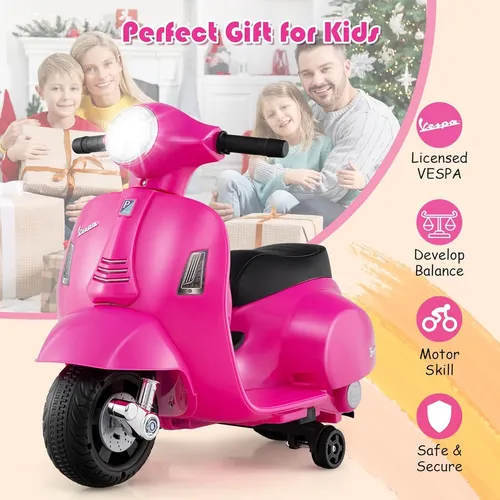 Infans - Scooter Vespa Con Licencia Para Niños, Motocicleta