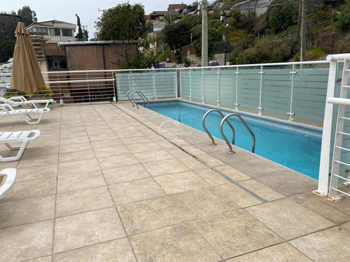 Venta Departamento En Concón De 3 Dorm. Primera Linea Playa