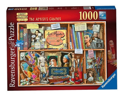 Rompecabezas 1000 Piezas Ravensburger - The Artist Cabinet