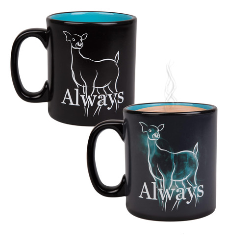 Taza De Café Harry Potter Always Que Cambia Con El Calor, Gr