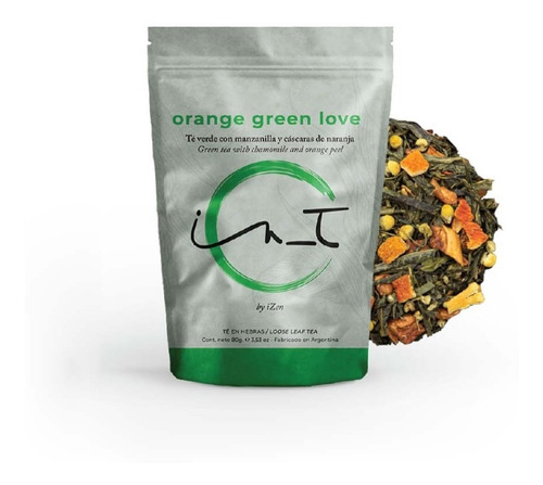 Té En Hebras In_t Orange Green Love Inti Zen Doy Pack X 60g