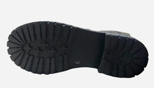 Bota Borcego Cuero Vacuno Mujer Clasico Cordones Bajo 037