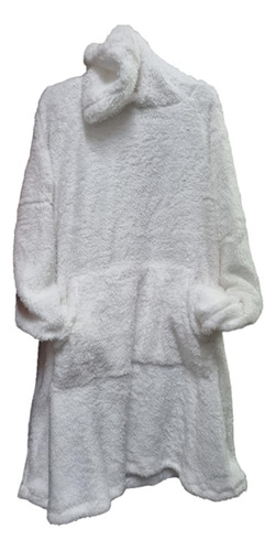 Maxi Buzo Peluche Pijama Oversize Abrigo Unisex Plush Polar
