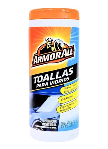 Toallas Para Vidrios 25u Armorall