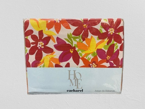 Imagen 1 de 1 de Juego De Sabana Cacharel Home King Size Percal 144 Premium