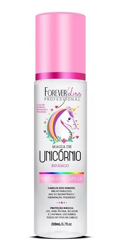 Magia De Unicórnio Preparador Capilar Bifásico Forever Liss