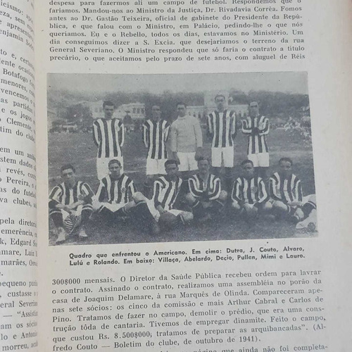 Botafogo Raríssimo Livro O Futebol No Botafogo 1904 A 1950