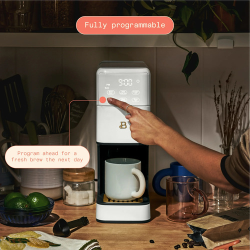 Cafetera Beautiful Touch Programable De 16 Tazas Con Molino (Reacondicionado)
